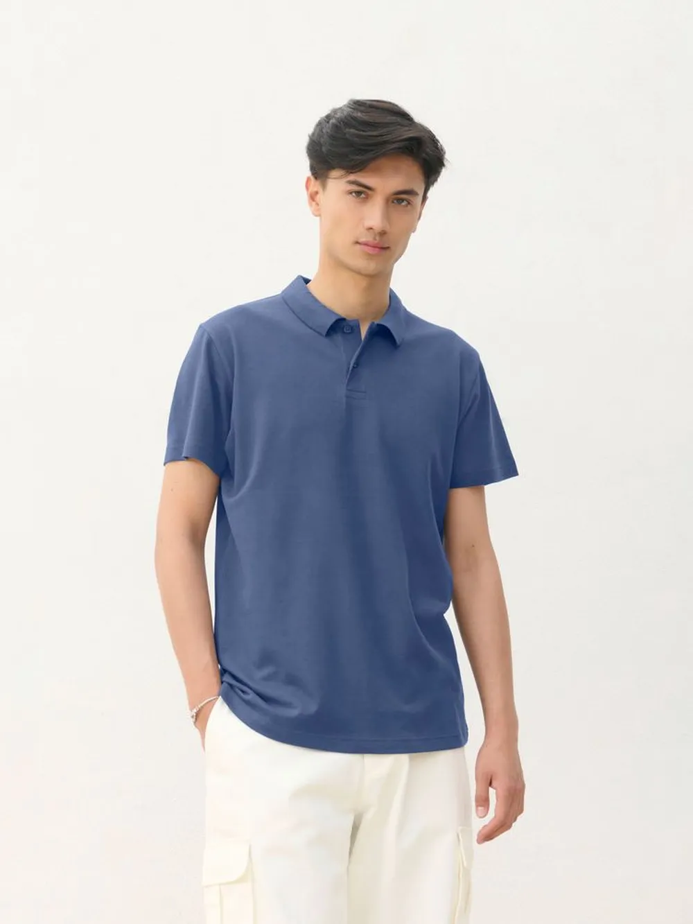 Рубашка поло унисекс Pulse, сиреневая, размер XL заказать онлайн с вашим дизайном на заказ в Москве и области