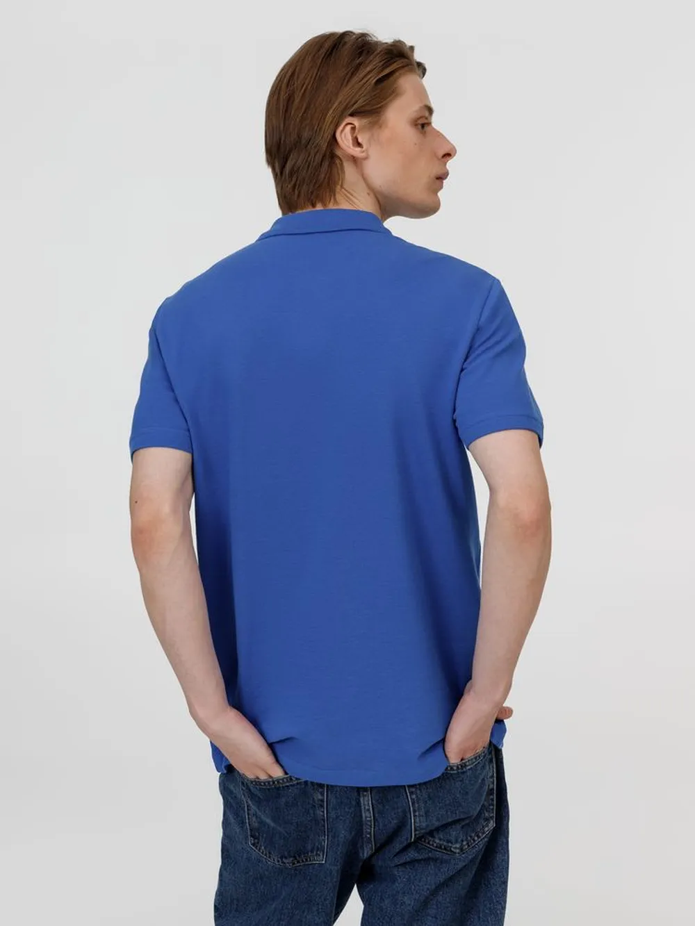 Рубашка поло унисекс Pulse, ярко-синяя (royal), размер M заказать онлайн с вашим дизайном на заказ в Москве и области