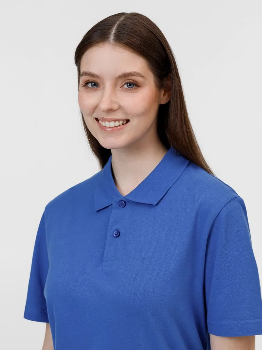 Рубашка поло унисекс Pulse, ярко-синяя (royal), размер M заказать онлайн с вашим дизайном на заказ в Москве и области