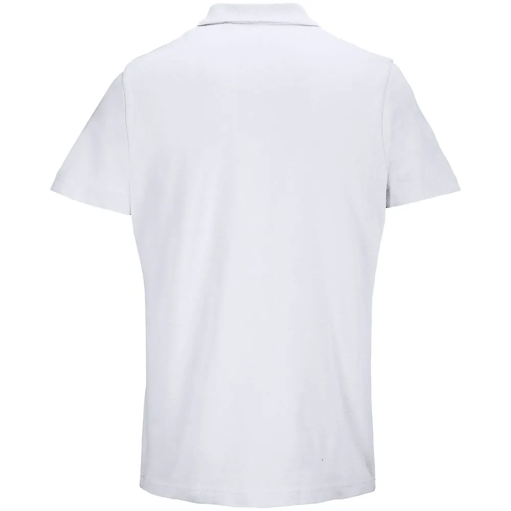 Рубашка поло унисекс Pulse, белая, размер XL заказать онлайн с вашим дизайном на заказ в Москве и области