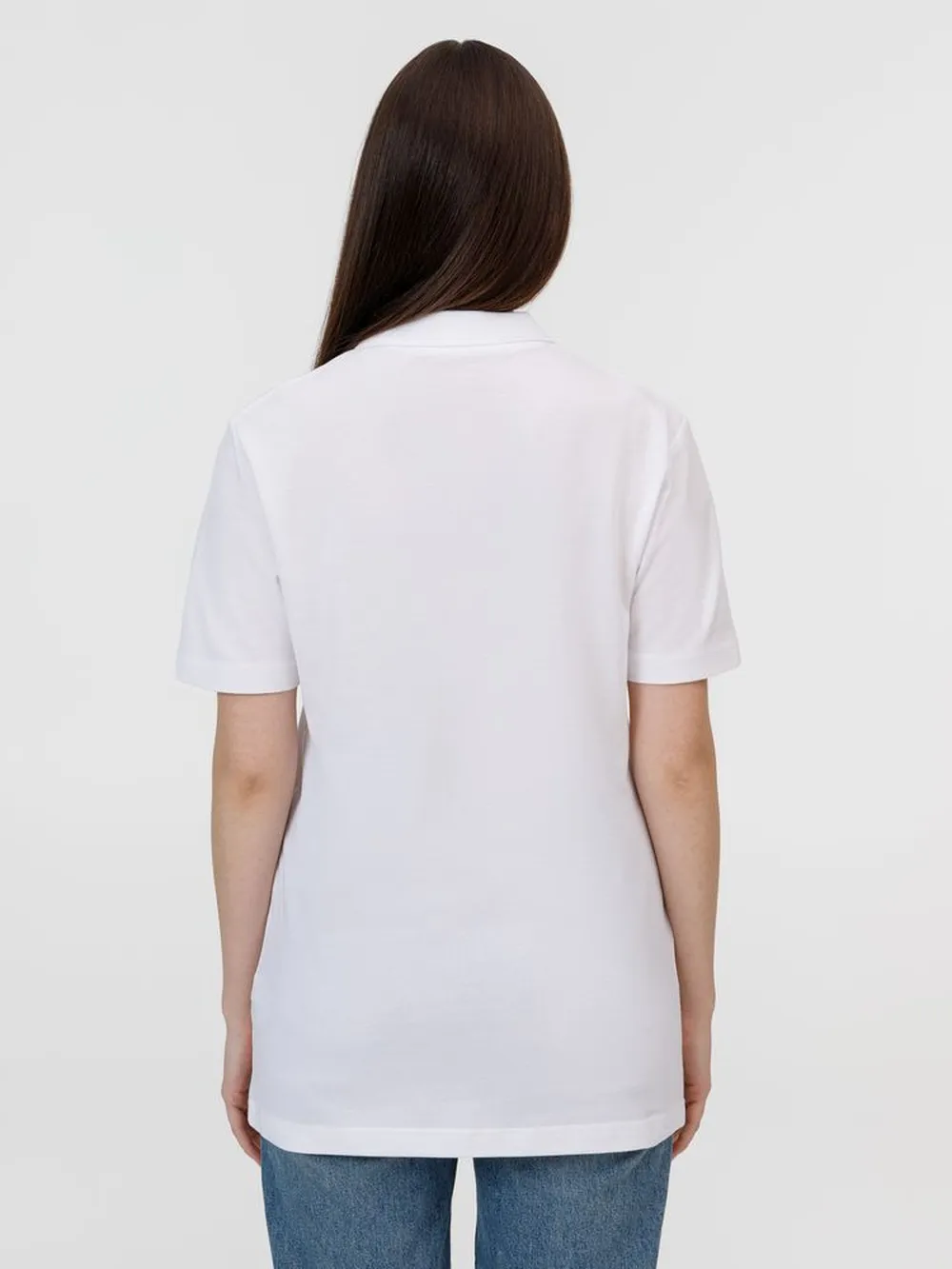 Рубашка поло унисекс Pulse, белая, размер XL заказать онлайн с вашим дизайном на заказ в Москве и области