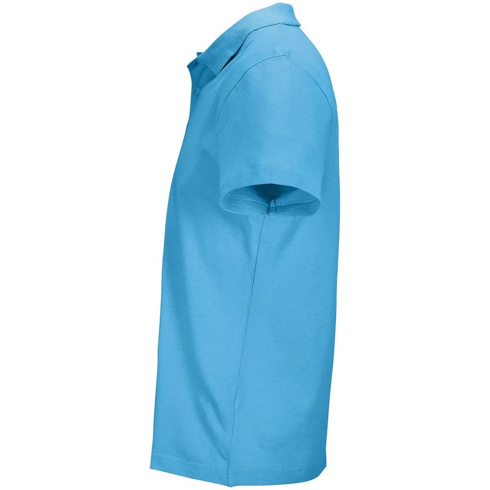 Рубашка поло женская Pulse Women, ярко-бирюзовая заказать онлайн с вашим дизайном на заказ в Москве и области