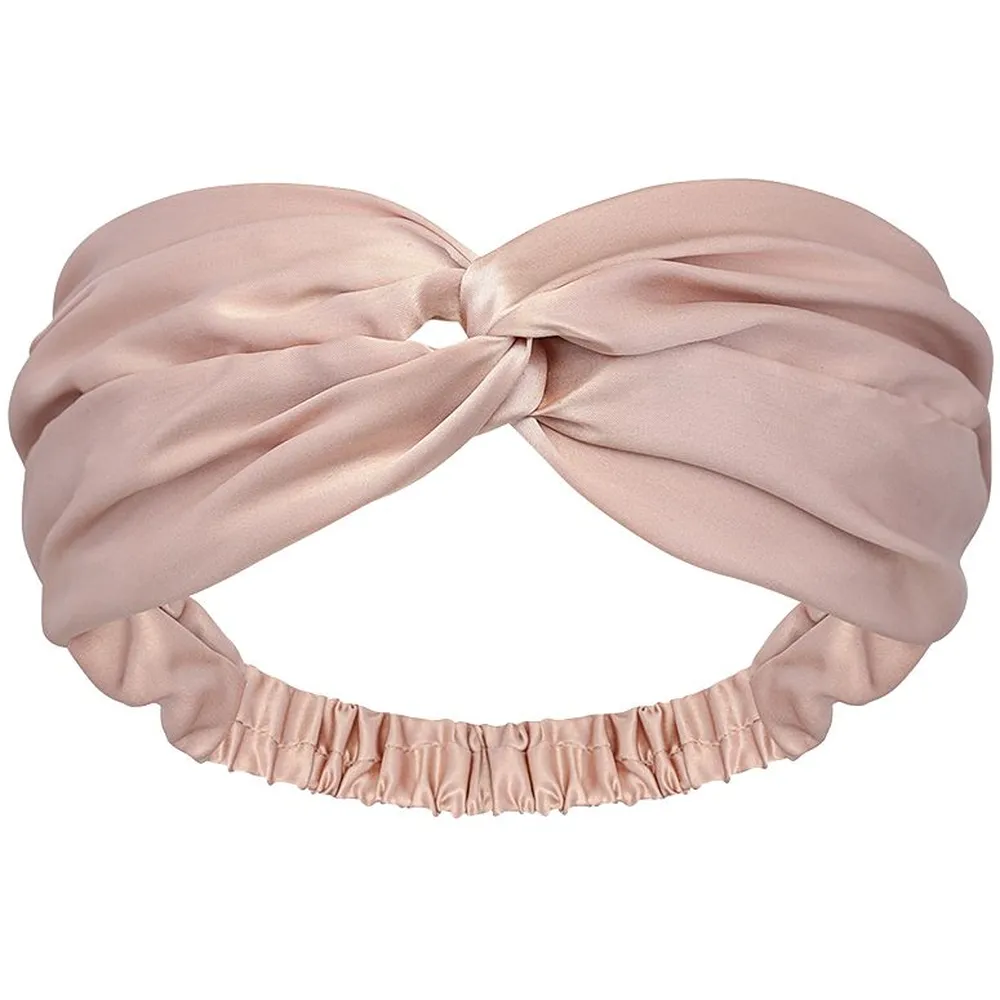 Повязка для волос Essential, розовая (пыльная роза) заказать онлайн с вашим дизайном на заказ в Москве и области