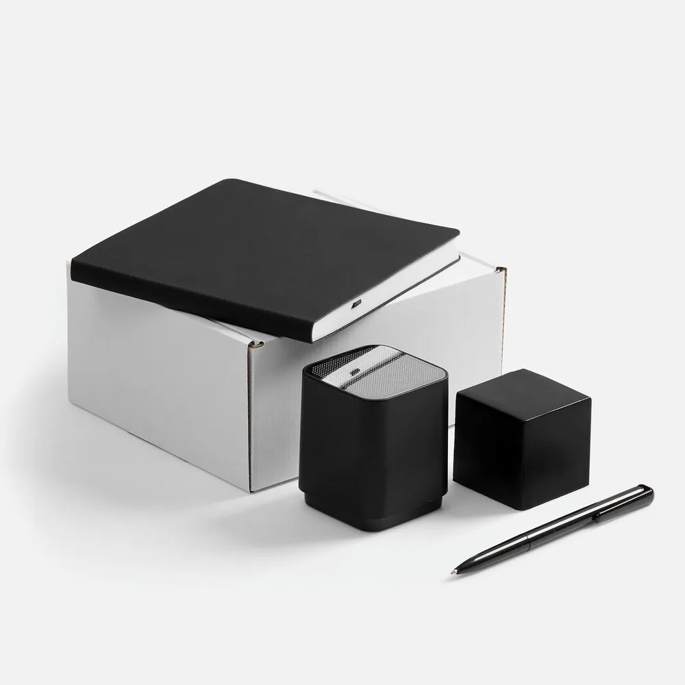 Набор Square, черный заказать онлайн с вашим дизайном на заказ в Москве и области