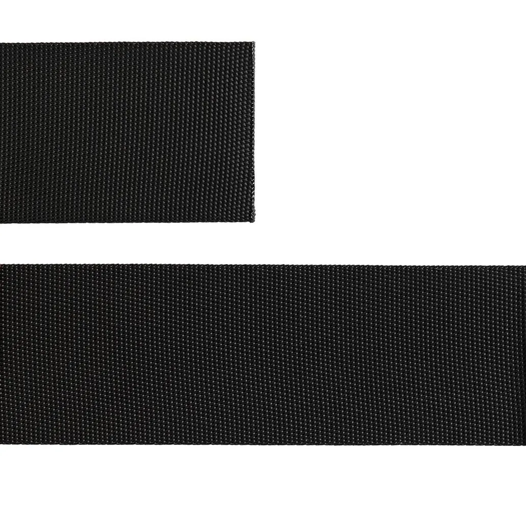 Стропа текстильная Fune 35 XL, черная, 180 см заказать онлайн с вашим дизайном на заказ в Москве и области