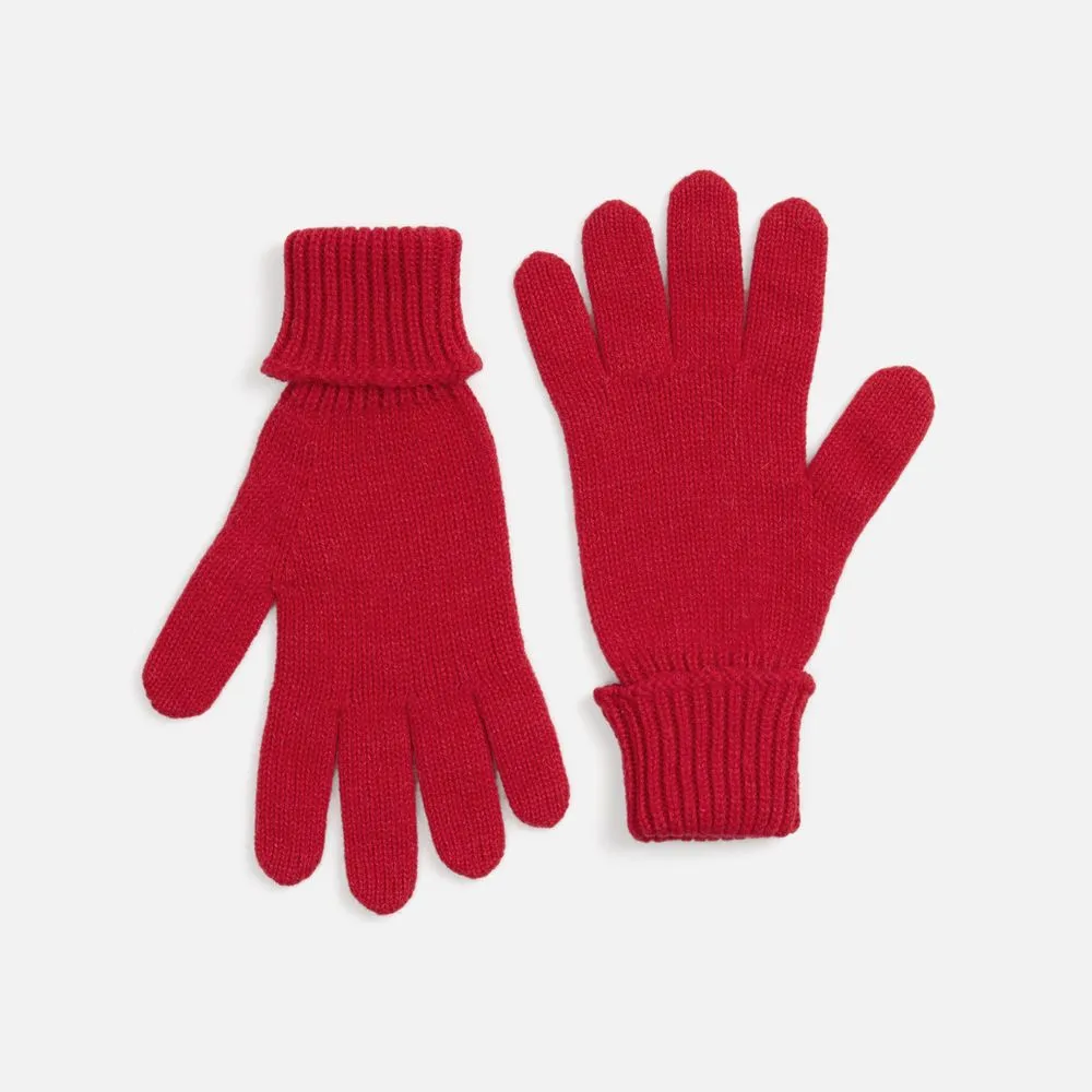 Перчатки Alpine, красные (гвоздика) заказать онлайн с вашим дизайном на заказ в Москве и области