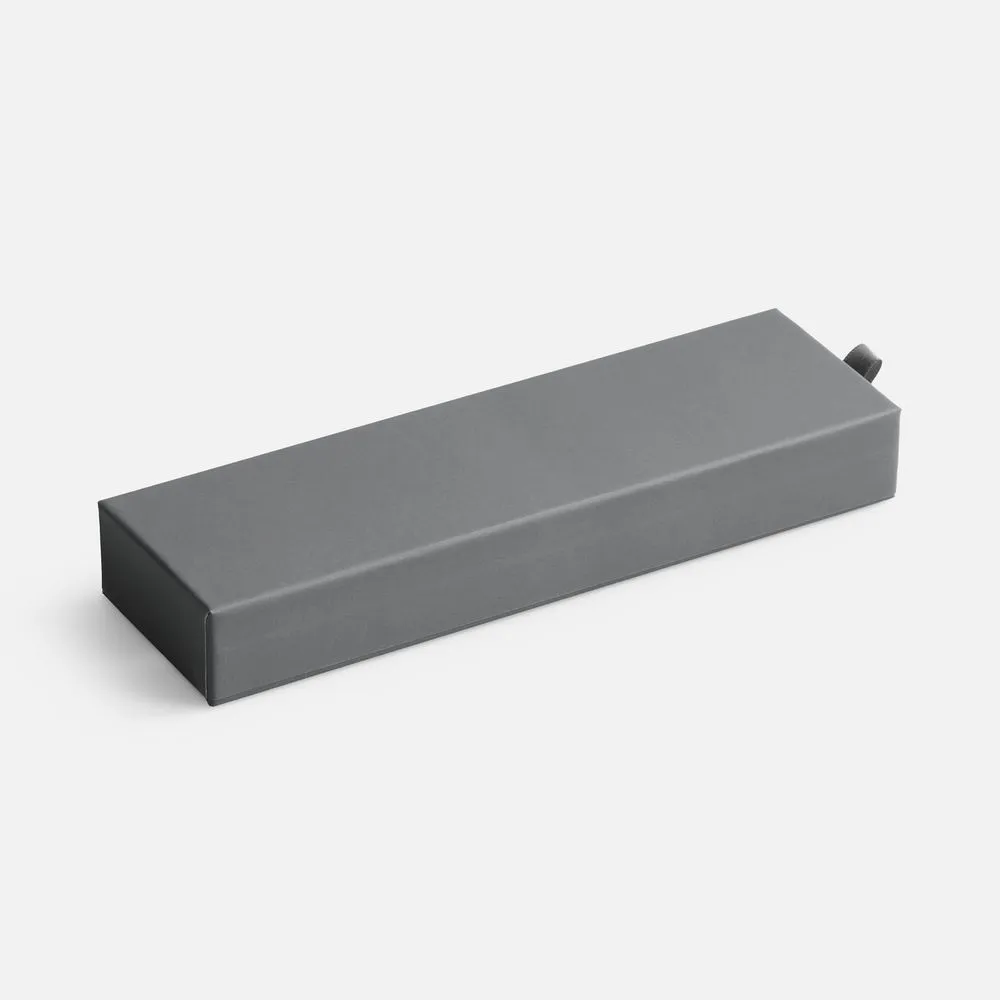 Ручка шариковая Ringa в футляре, серая заказать онлайн с вашим дизайном на заказ в Москве и области