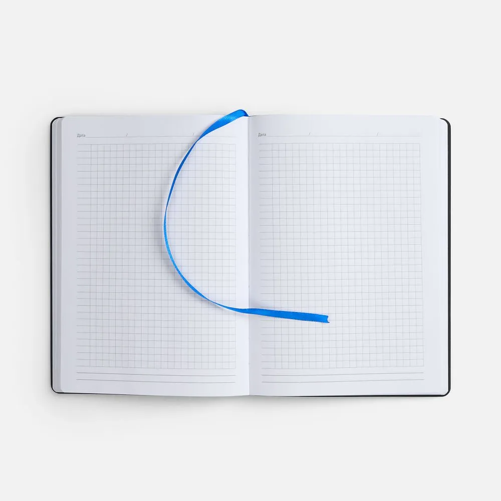 Ежедневник Urban, недатированный, ярко-синий заказать онлайн с вашим дизайном на заказ в Москве и области