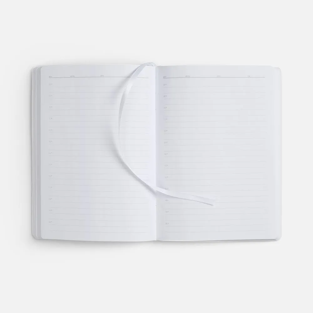 Ежедневник Tact, недатированный, белый заказать онлайн с вашим дизайном на заказ в Москве и области