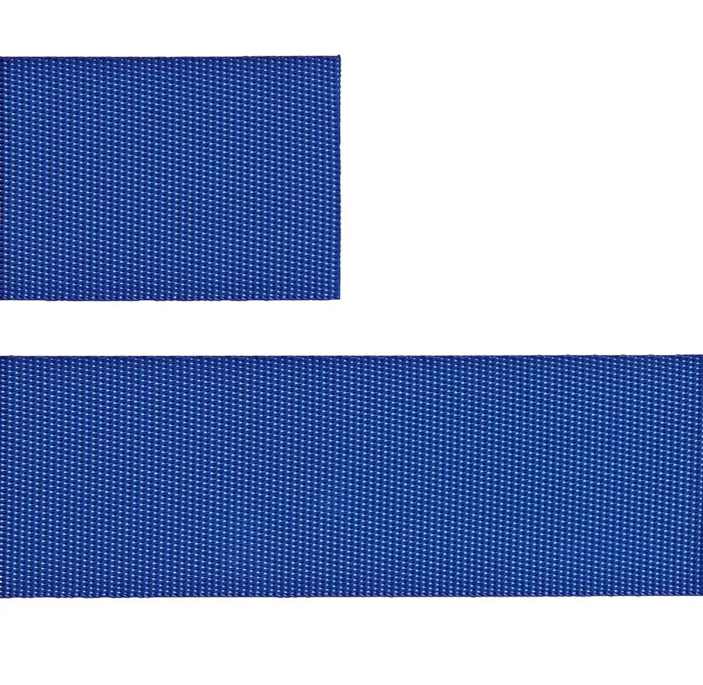 Стропа текстильная Fune 35 XXXL, синяя, 300 см заказать онлайн с вашим дизайном на заказ в Москве и области