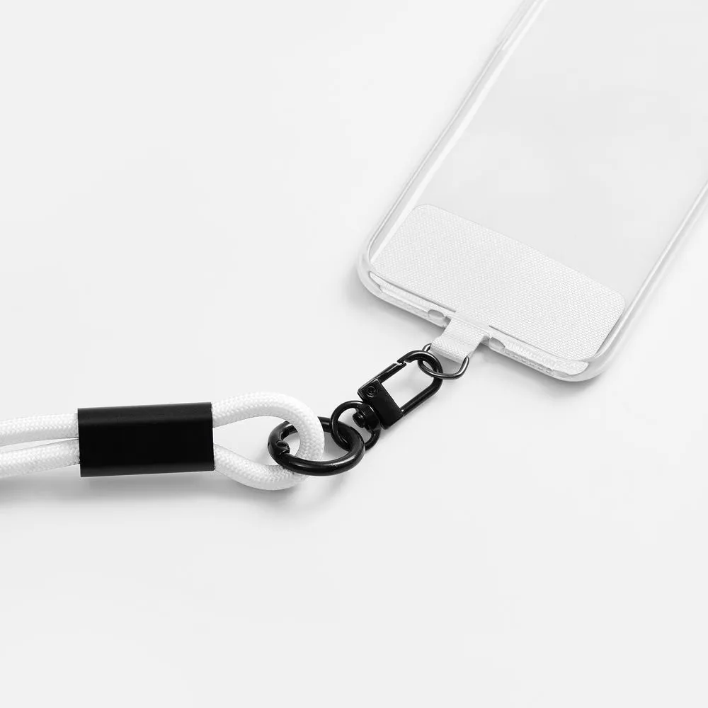 Кабель-ланьярд energyFlex Power Delivery 60 Вт, белый заказать онлайн с вашим дизайном на заказ в Москве и области