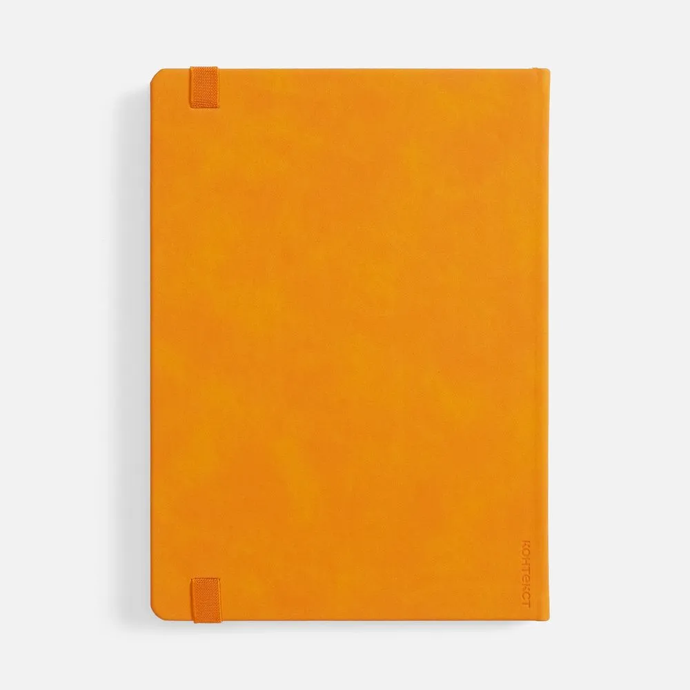 Ежедневник Urban Metal, недатированный, оранжевый заказать онлайн с вашим дизайном на заказ в Москве и области