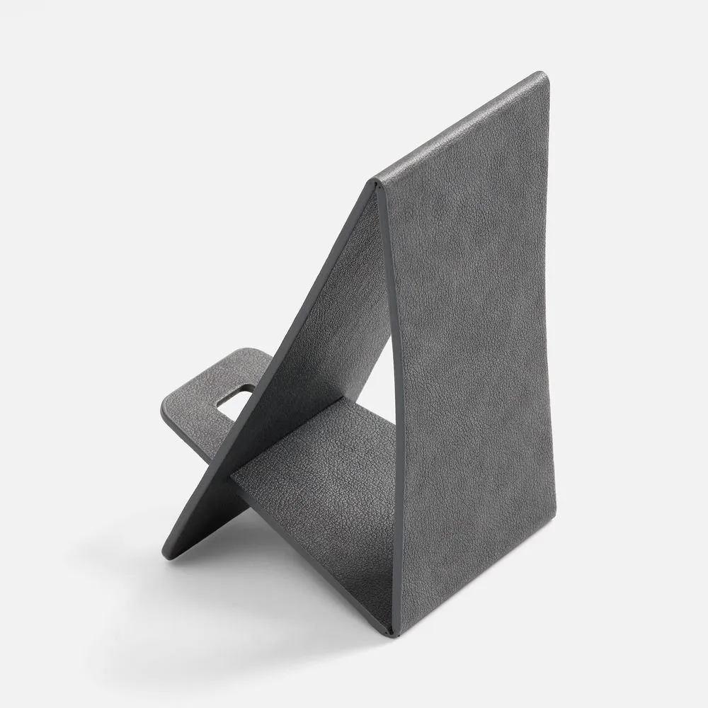 Подставка для телефона Petrus, серая заказать онлайн с вашим дизайном на заказ в Москве и области