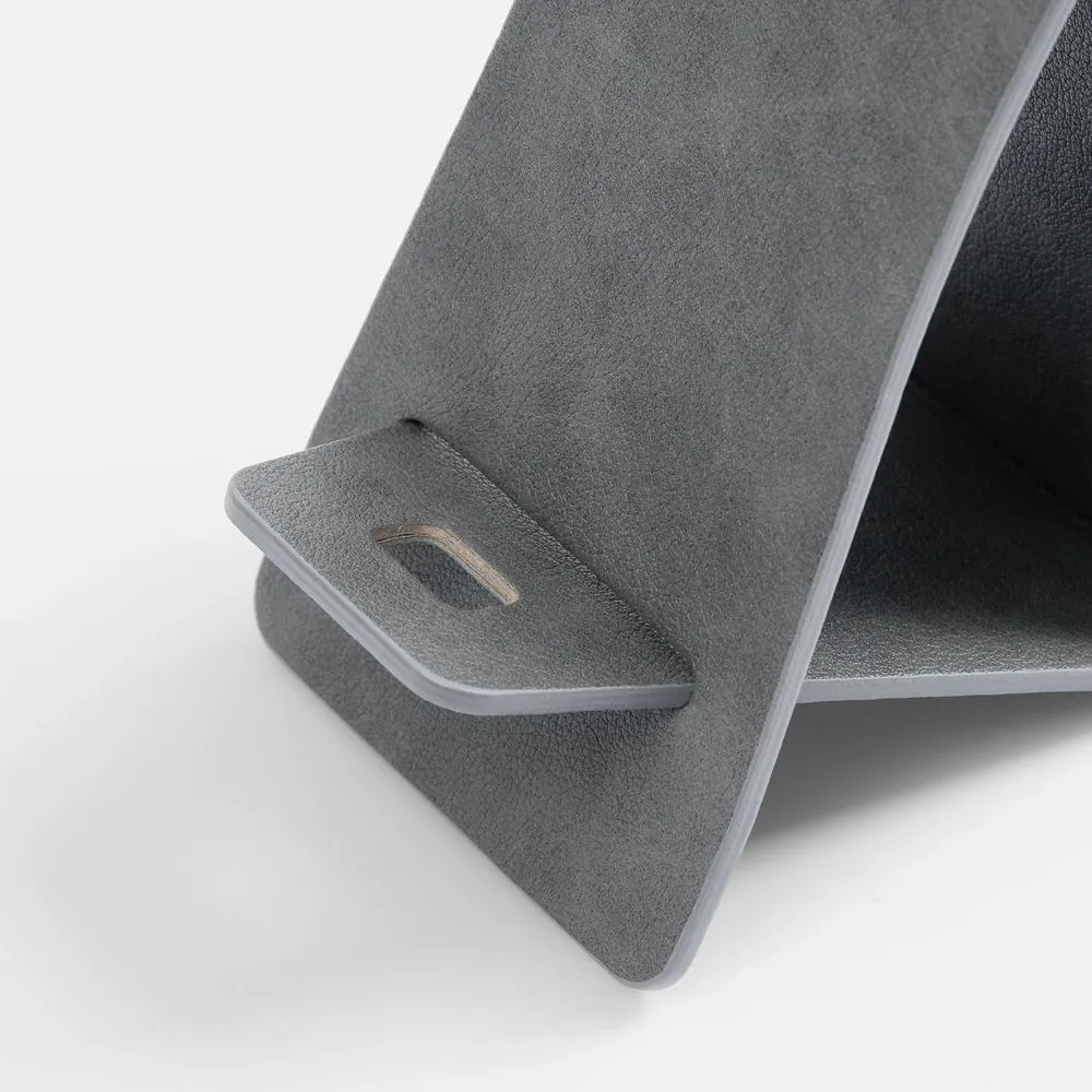 Подставка для телефона Petrus, серая заказать онлайн с вашим дизайном на заказ в Москве и области