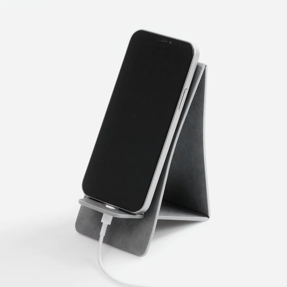 Подставка для телефона Petrus, серая заказать онлайн с вашим дизайном на заказ в Москве и области