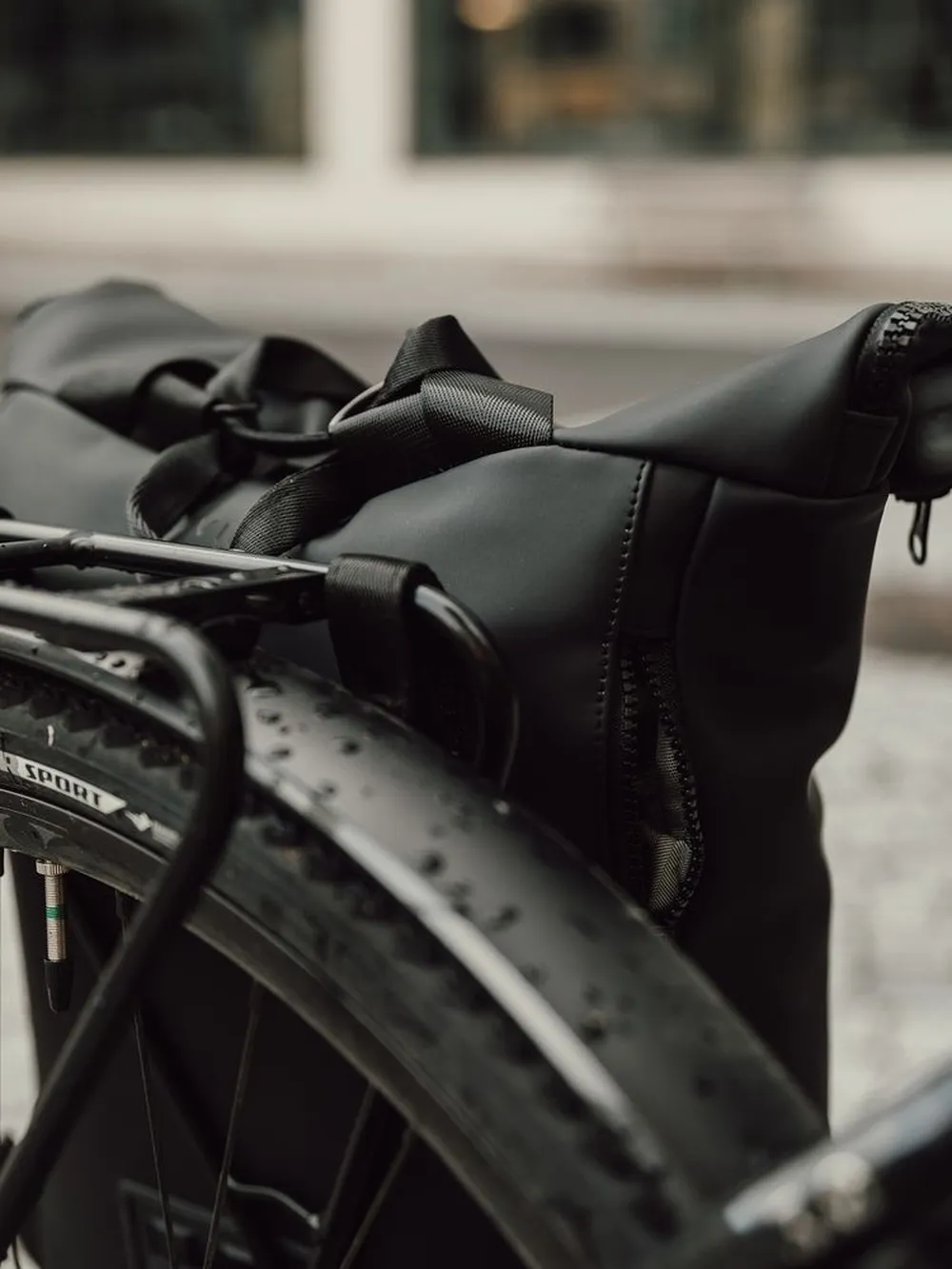 Сумка-рюкзак Baltimore, черный заказать онлайн с вашим дизайном на заказ в Москве и области