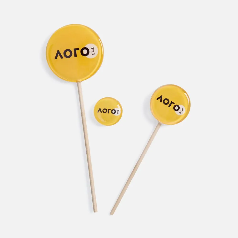 Леденец без сахара на палочке Prism L на заказ заказать онлайн с вашим дизайном на заказ в Москве и области