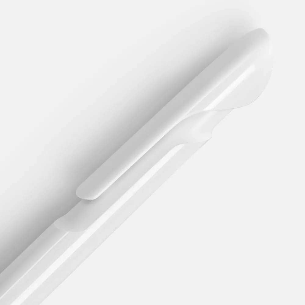 Ручка шариковая Evoxx Recycled, белая заказать онлайн с вашим дизайном на заказ в Москве и области