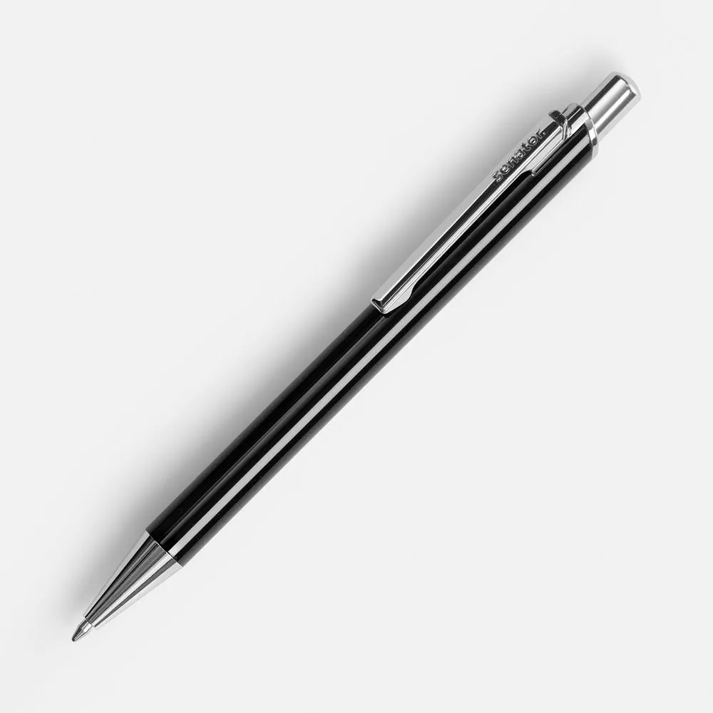 Ручка шариковая Arvent Glossy, черная заказать онлайн с вашим дизайном на заказ в Москве и области