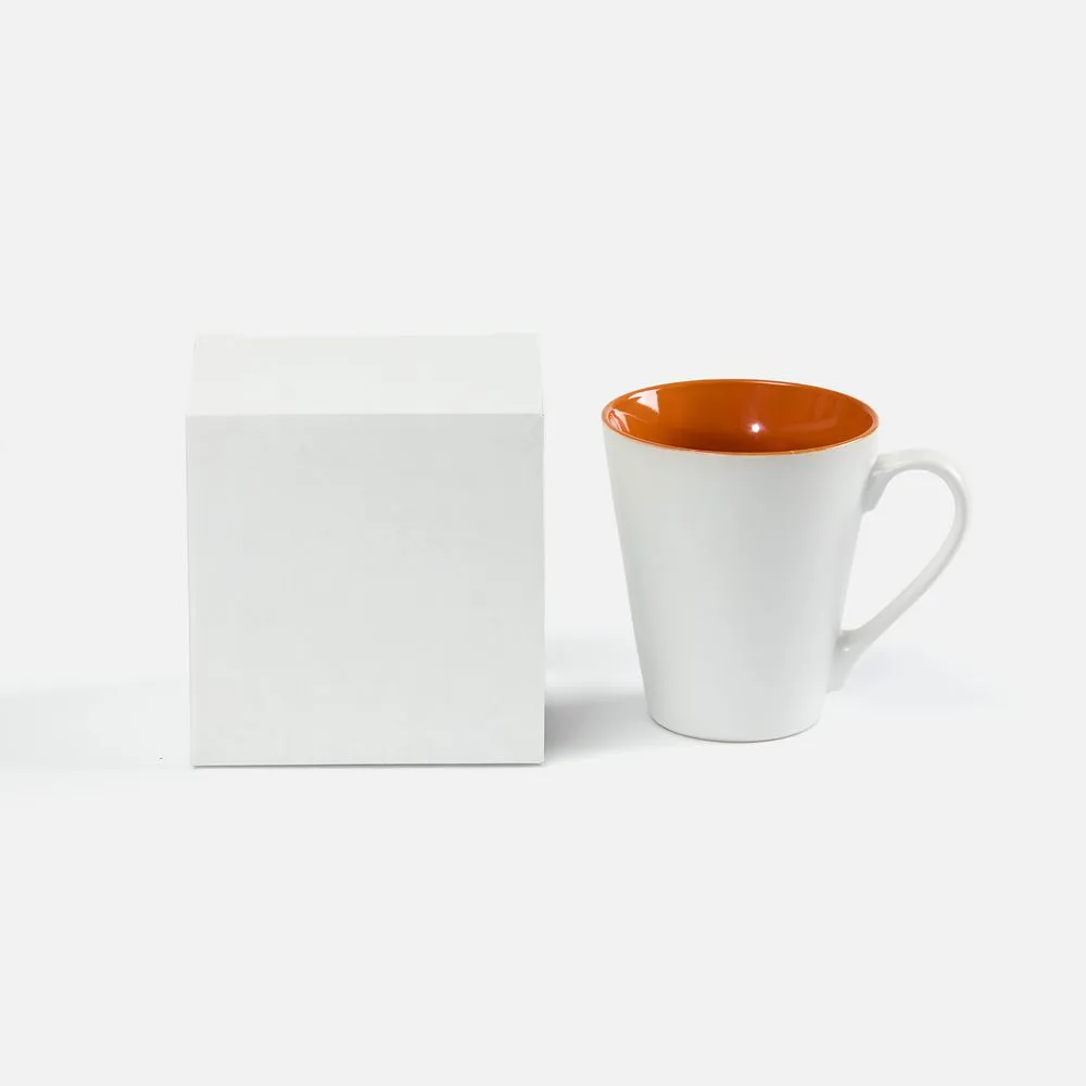 Набор Flat White, оранжевый заказать онлайн с вашим дизайном на заказ в Москве и области