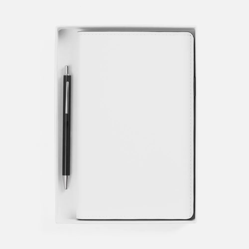 Набор White Shall, бело-черный заказать онлайн с вашим дизайном на заказ в Москве и области