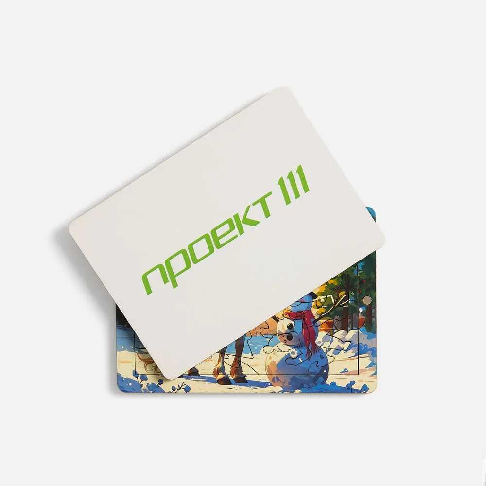 Деревянный пазл с крышкой PuzzleBox на заказ заказать онлайн с вашим дизайном на заказ в Москве и области