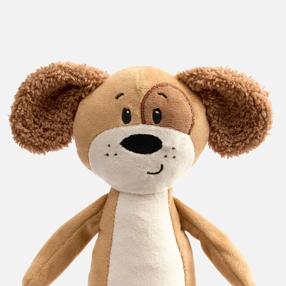 Мягкая игрушка Beastie Toys, собачка с белым шарфом заказать онлайн с вашим дизайном на заказ в Москве и области