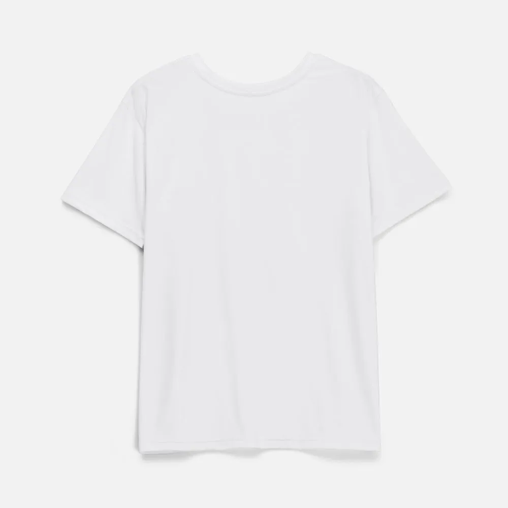 Футболка унисекс Senti, белая, размер L заказать онлайн с вашим дизайном на заказ в Москве и области