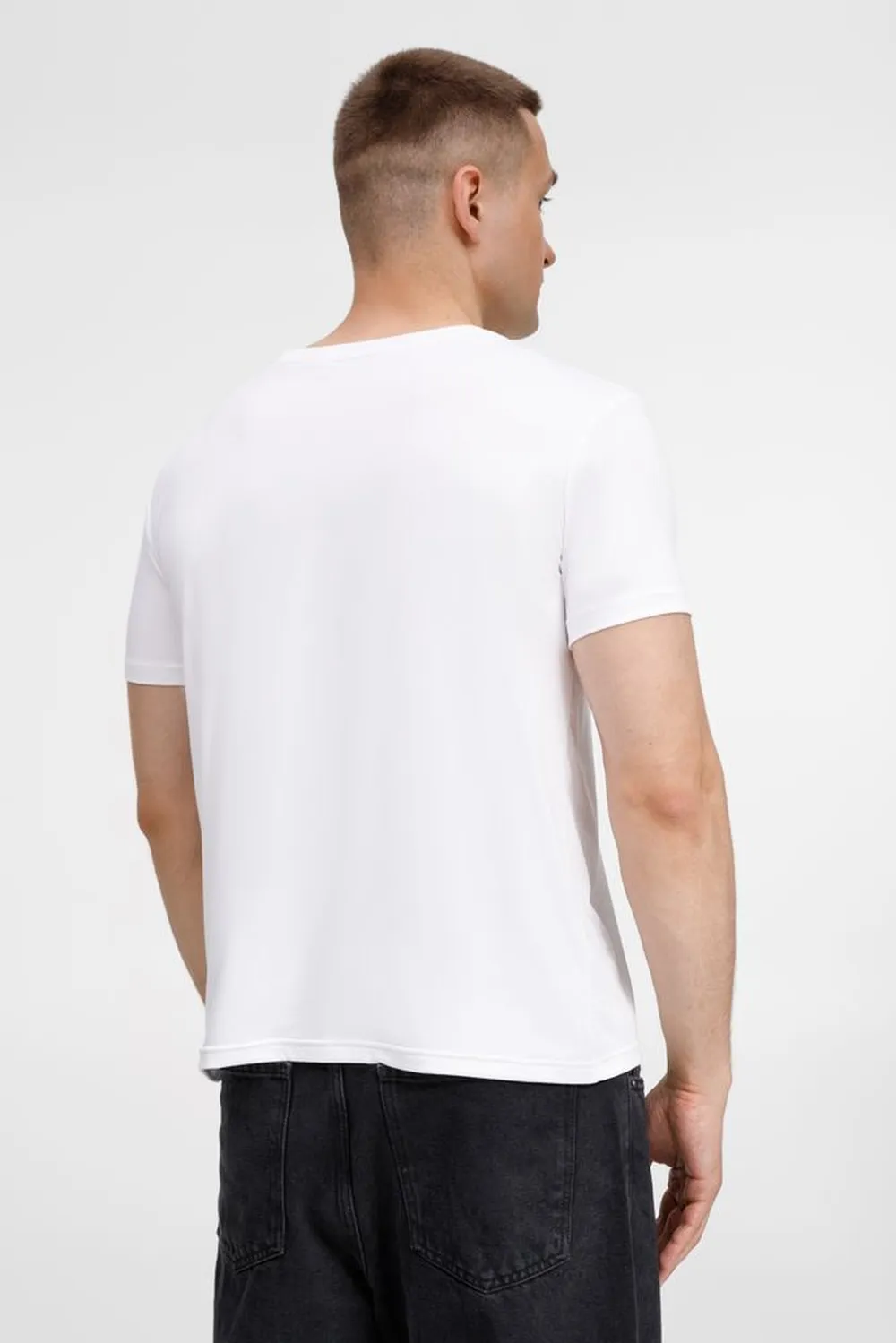 Футболка унисекс Senti, белая, размер 3XL заказать онлайн с вашим дизайном на заказ в Москве и области