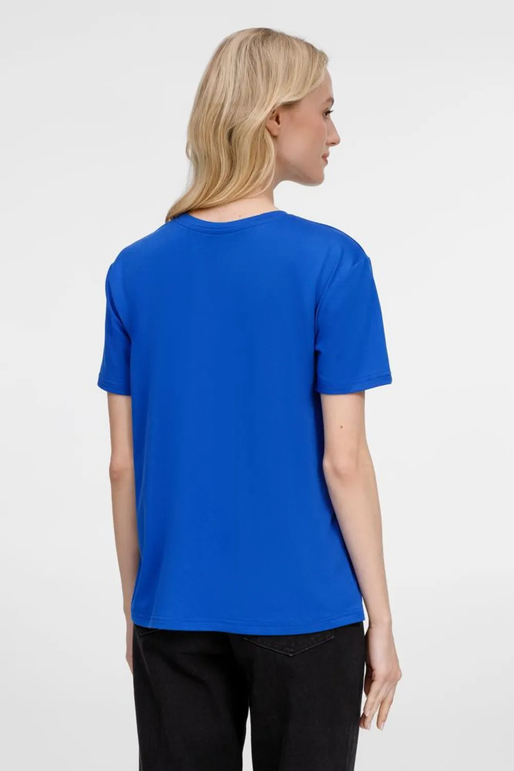 Футболка унисекс Senti, ярко-синяя заказать онлайн с вашим дизайном на заказ в Москве и области