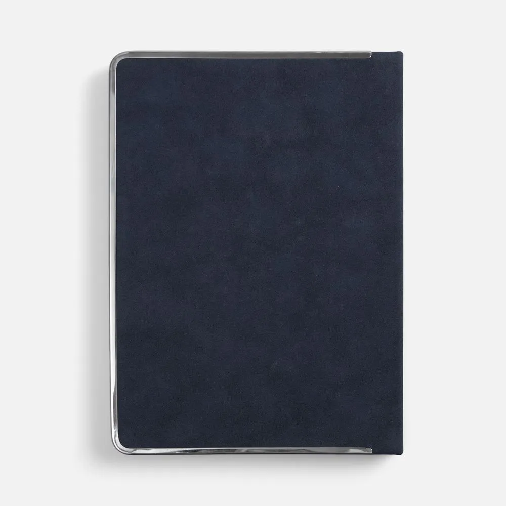 Ежедневник Metal Frame на заказ, датированный, синий заказать онлайн с вашим дизайном на заказ в Москве и области