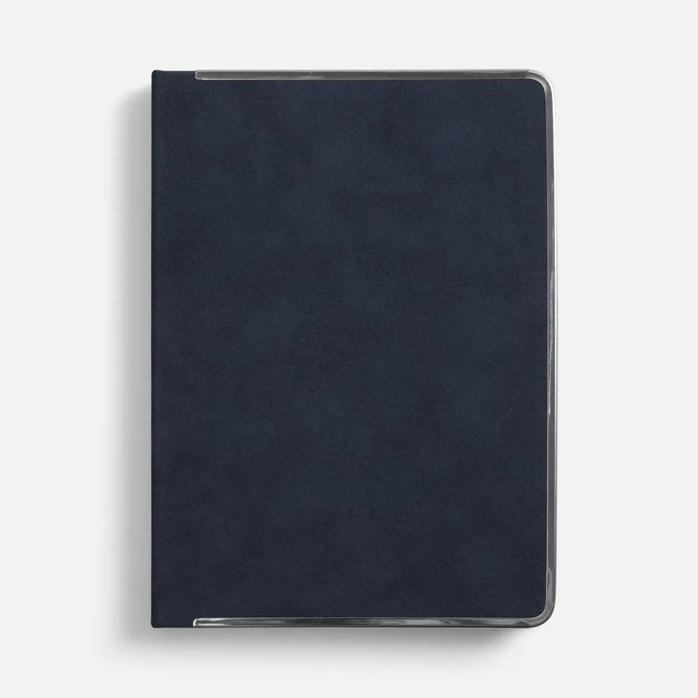 Ежедневник Metal Frame на заказ, датированный, синий заказать онлайн с вашим дизайном на заказ в Москве и области