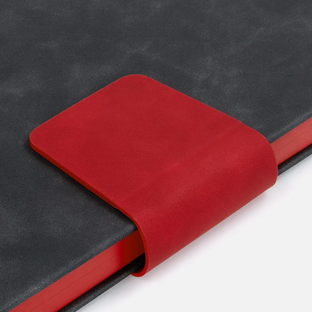 Ежедневник Grande Strap на заказ, датированный, черный заказать онлайн с вашим дизайном на заказ в Москве и области