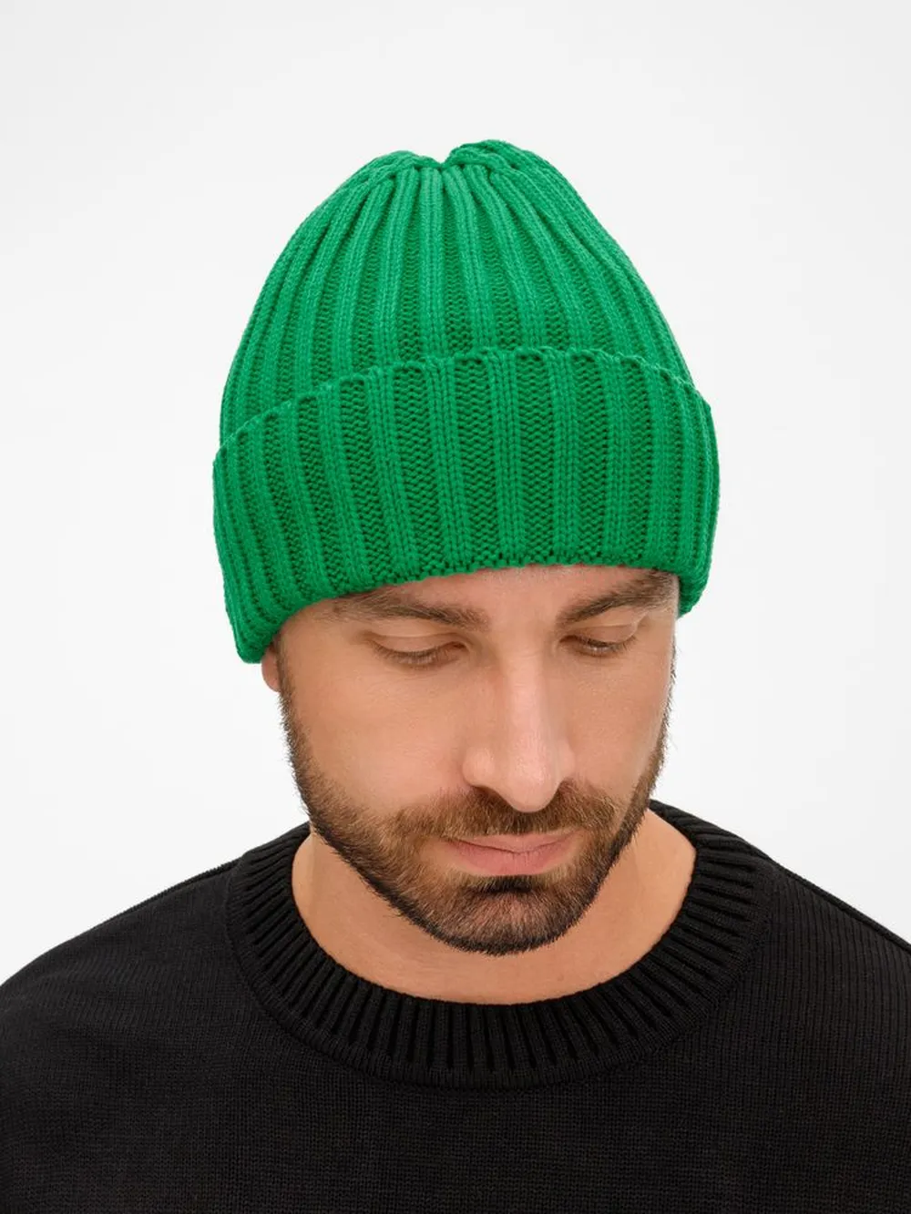 Шапка Faculty, зеленая заказать онлайн с вашим дизайном на заказ в Москве и области