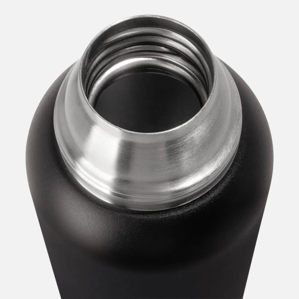 Термос Relaxika 1600 со стикерпаком, черный заказать онлайн с вашим дизайном на заказ в Москве и области