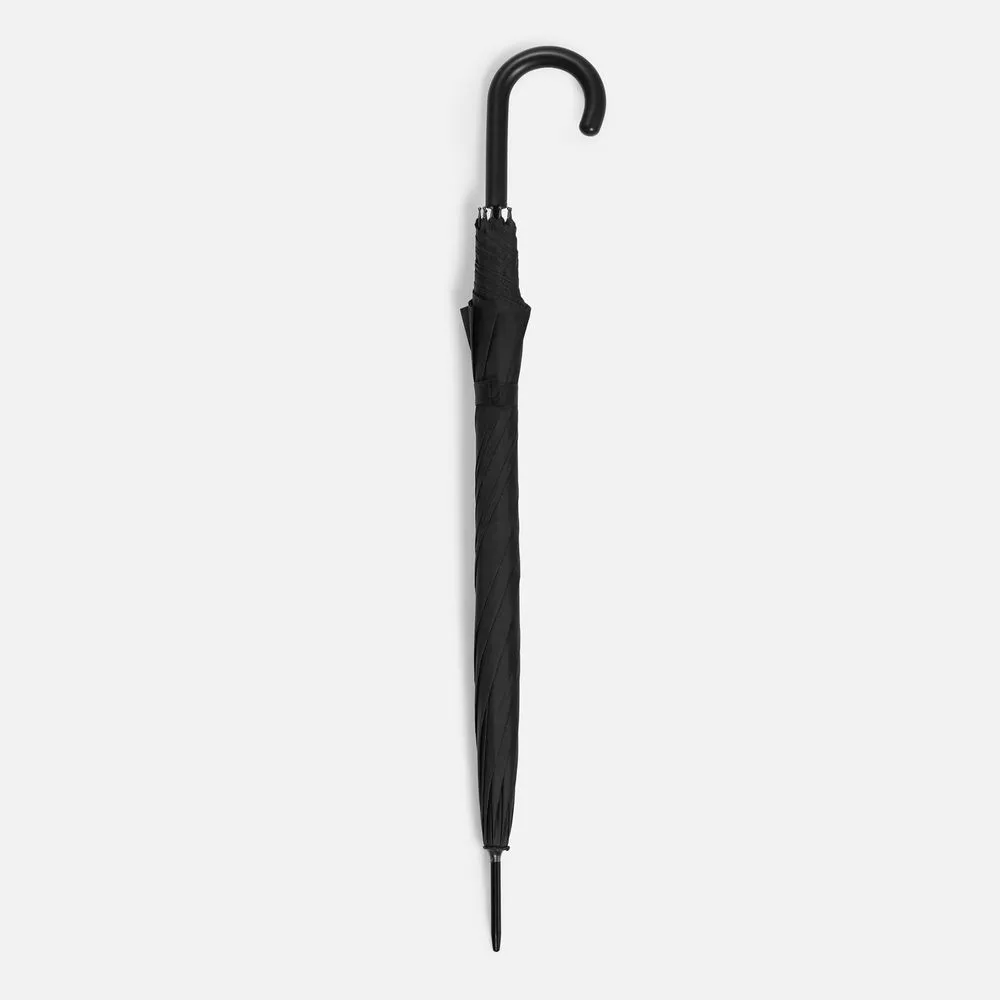 Зонт-трость Rainolla, черный заказать онлайн с вашим дизайном на заказ в Москве и области