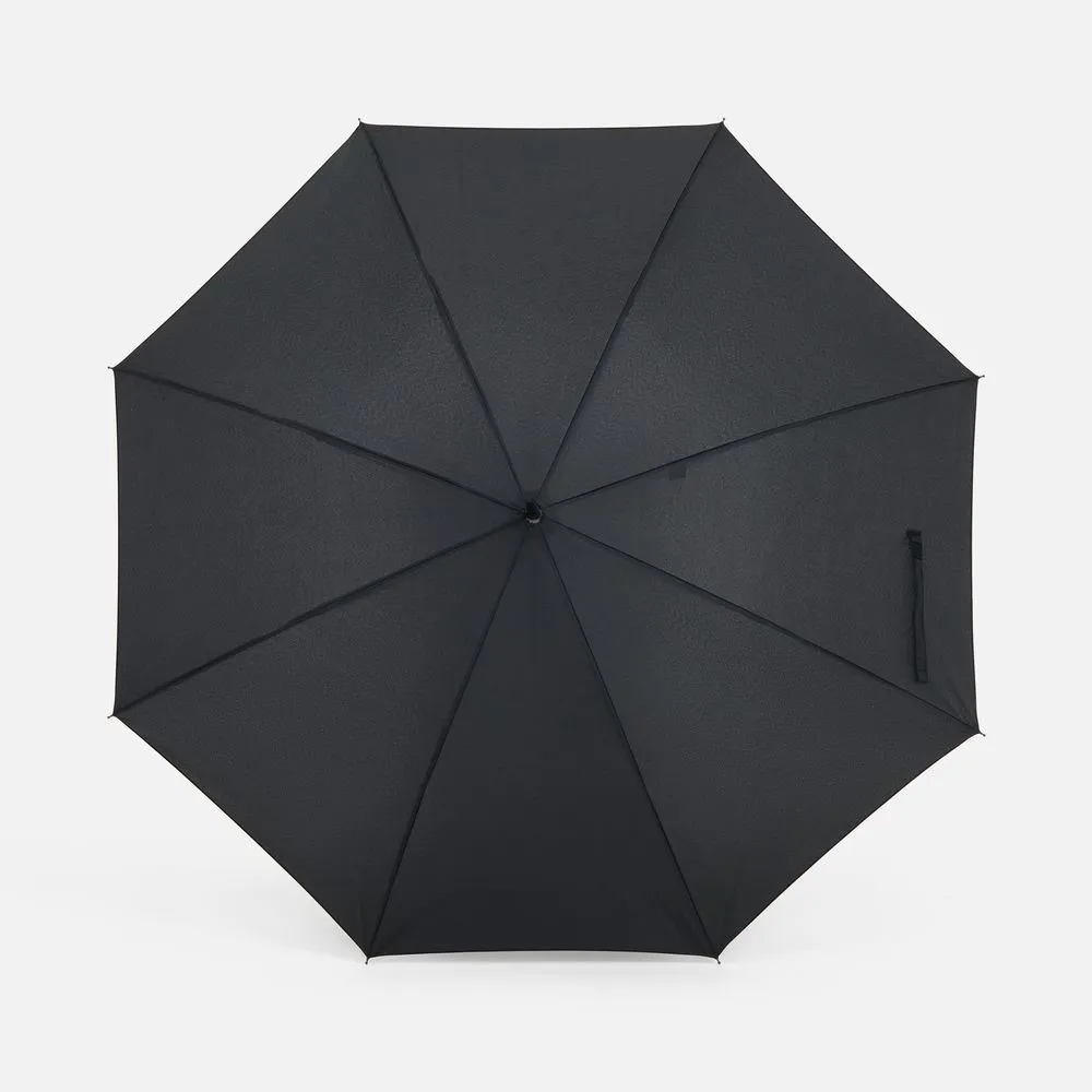 Зонт-трость Rainolla, черный заказать онлайн с вашим дизайном на заказ в Москве и области