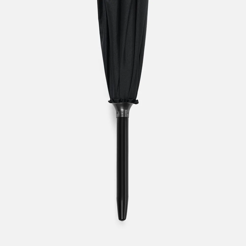 Зонт-трость Rainolla, черный заказать онлайн с вашим дизайном на заказ в Москве и области