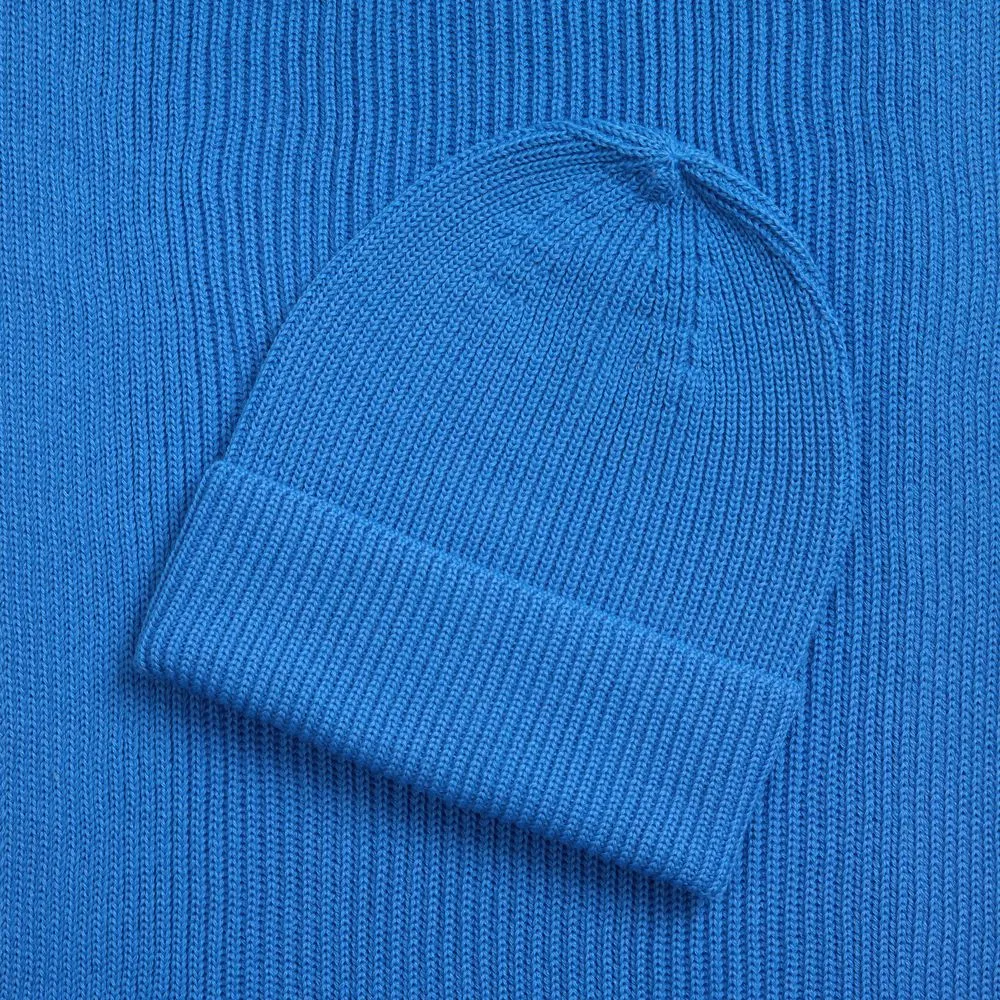 Шарф Nobilis Mono, синий (аква) заказать онлайн с вашим дизайном на заказ в Москве и области