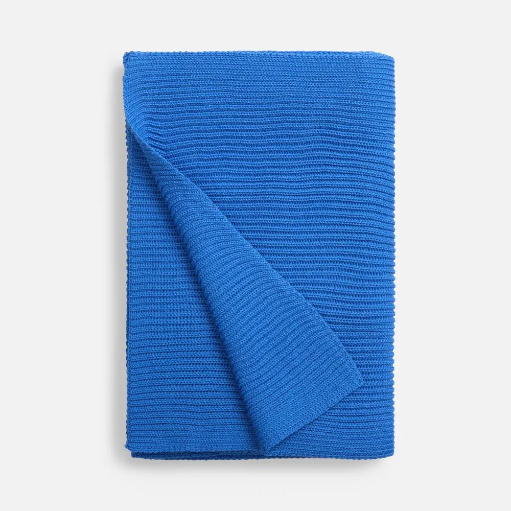 Шарф Nobilis Mono, синий (аква) заказать онлайн с вашим дизайном на заказ в Москве и области