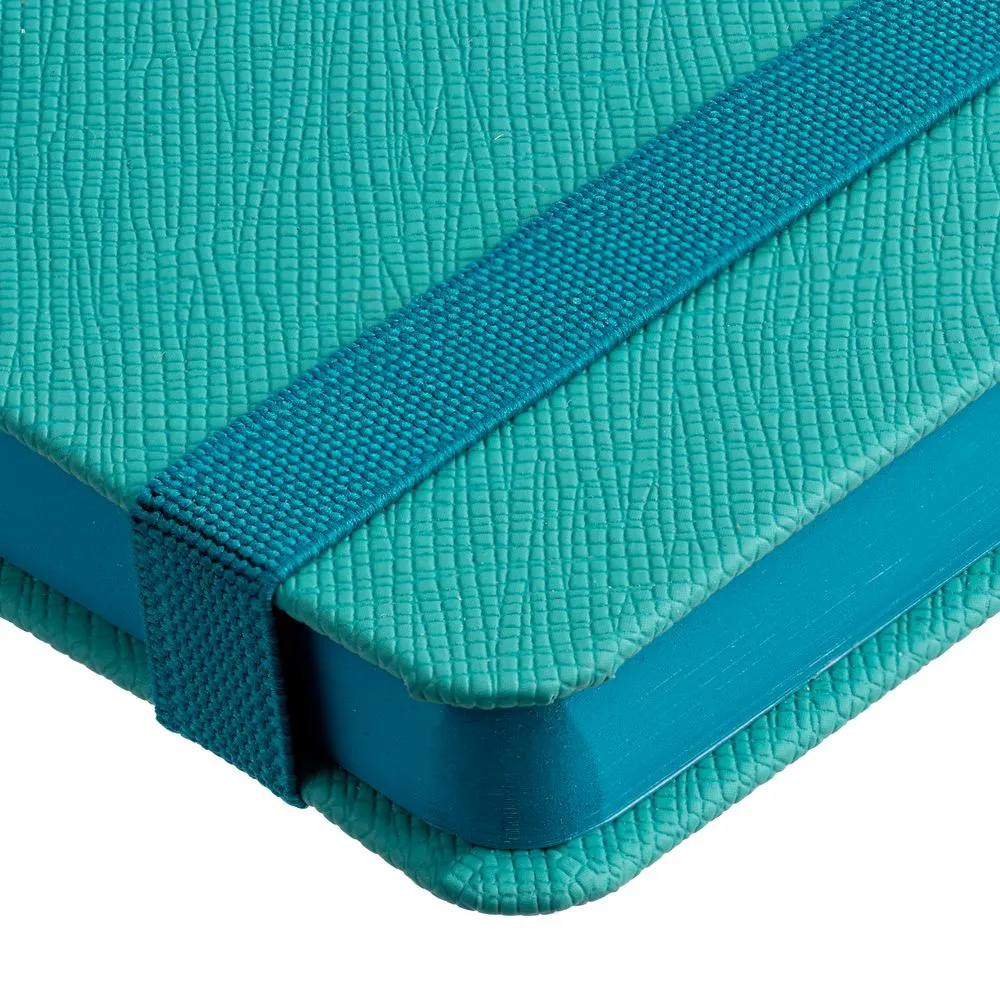 Ежедневник Must Metal, датированный, бирюзовый заказать онлайн с вашим дизайном на заказ в Москве и области