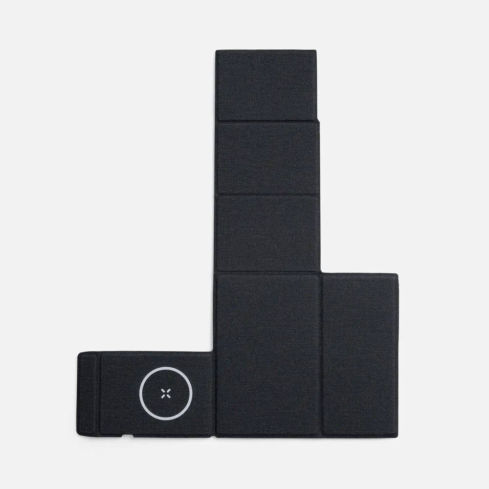 Складной органайзер с беспроводной зарядкой Midstream ver.2, серый заказать онлайн с вашим дизайном на заказ в Москве и области