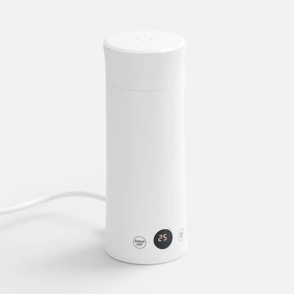 Смарт-бутылка с подогревом жидкости Hotspot, белая заказать онлайн с вашим дизайном на заказ в Москве и области