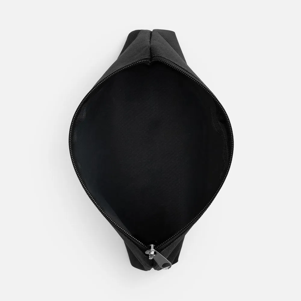 Косметичка Looksi, черная заказать онлайн с вашим дизайном на заказ в Москве и области