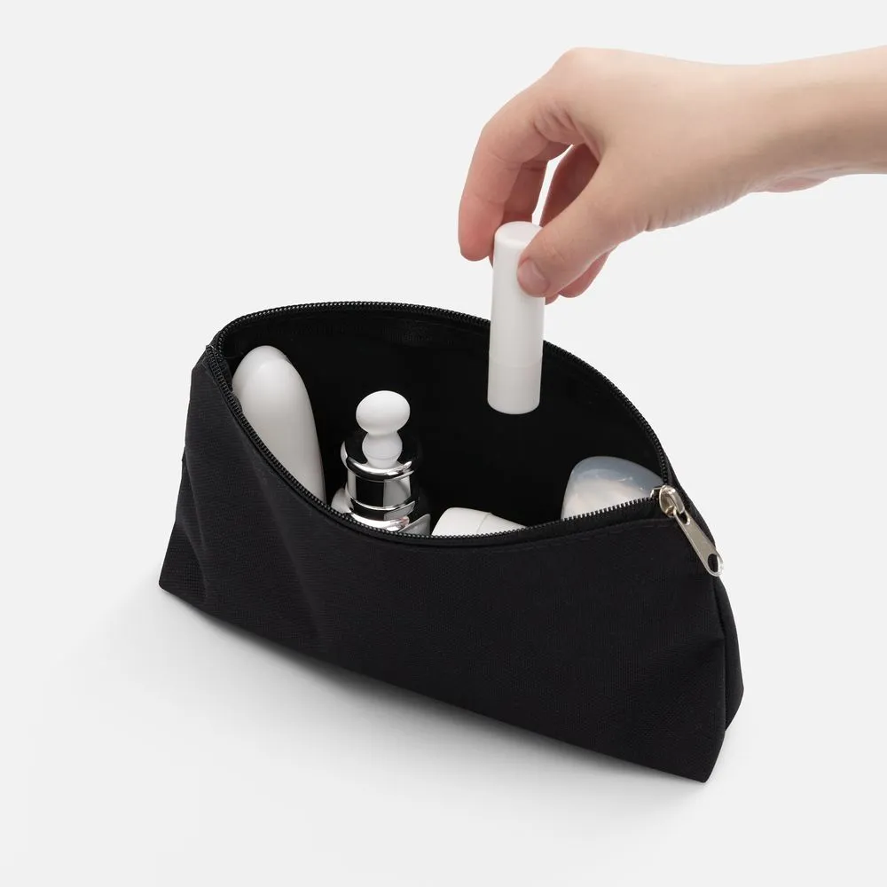 Косметичка Looksi, черная заказать онлайн с вашим дизайном на заказ в Москве и области