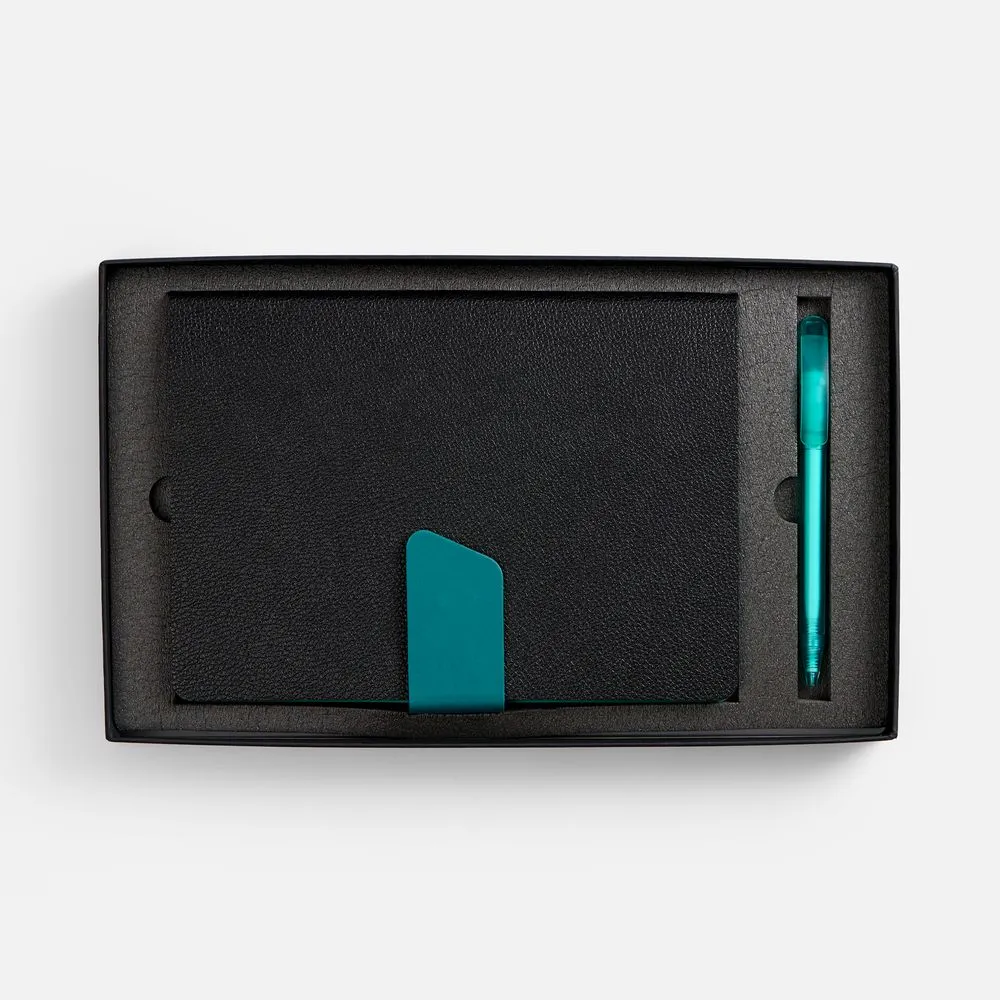 Набор Boom, черный с бирюзовым заказать онлайн с вашим дизайном на заказ в Москве и области