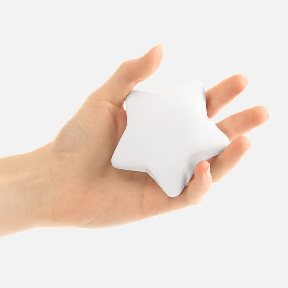 Антистресс «Звезда», белый заказать онлайн с вашим дизайном на заказ в Москве и области