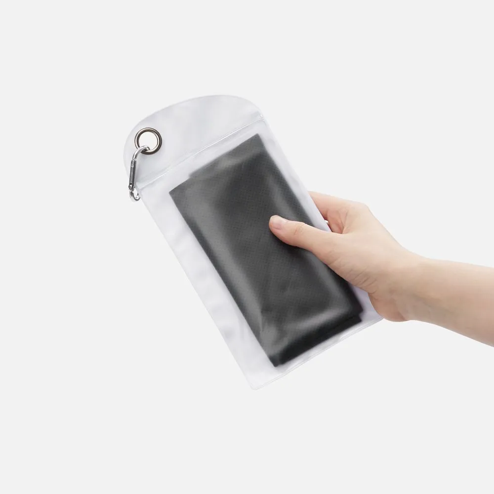 Охлаждающее полотенце Baffin, черное заказать онлайн с вашим дизайном на заказ в Москве и области