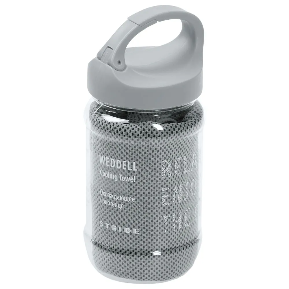 Охлаждающее полотенце Weddell ver.2, серое заказать онлайн с вашим дизайном на заказ в Москве и области