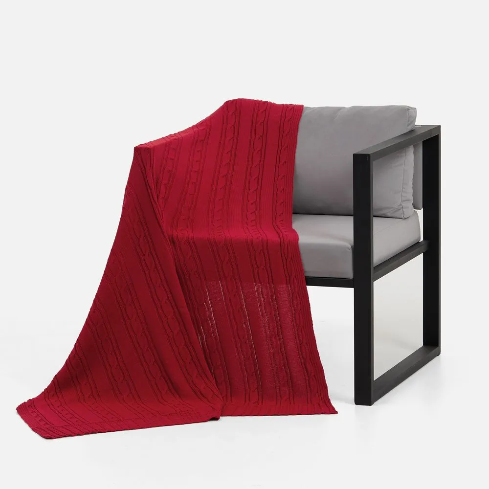 Плед Remitti, красный заказать онлайн с вашим дизайном на заказ в Москве и области